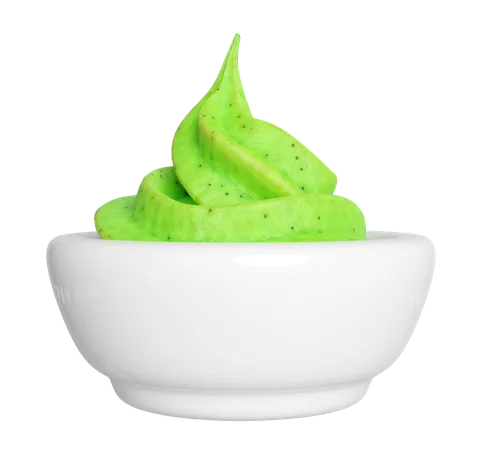 Salsa wasabi  3D Icon