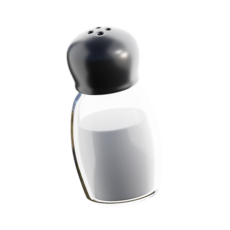 Salt bottle  3D Icon