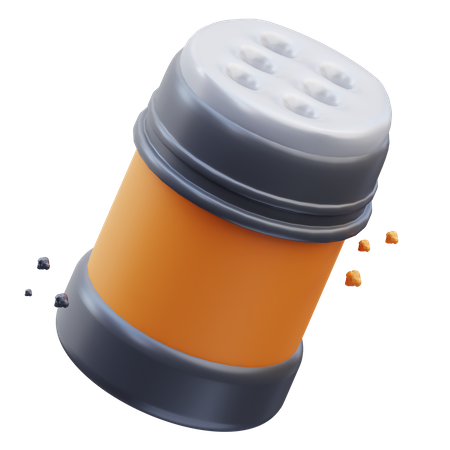 Salt Shaker  3D Icon