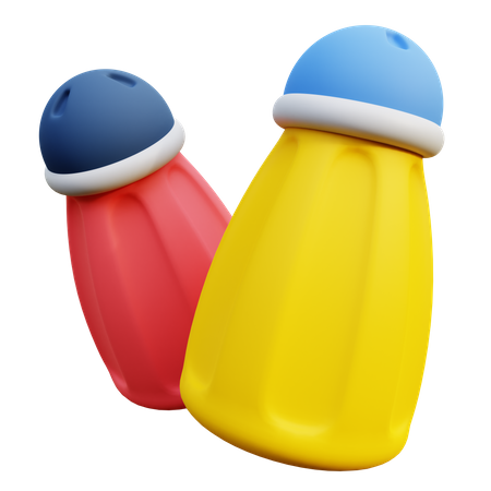 Salt Shaker  3D Icon