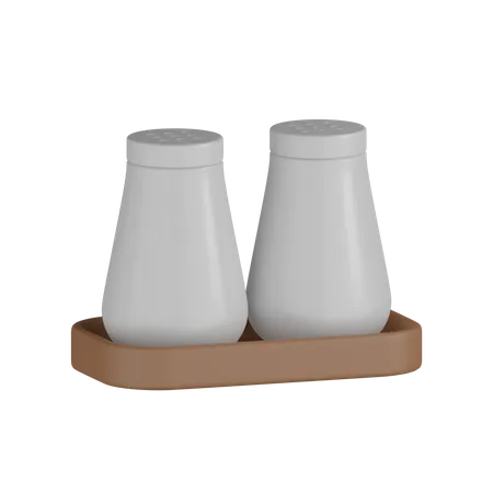 Salt Shaker  3D Icon