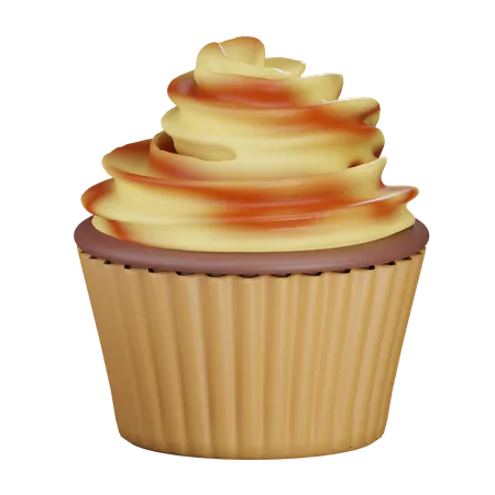 Salted Caramel  3D Icon