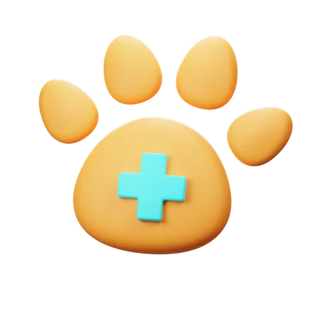 Salud animal  3D Icon