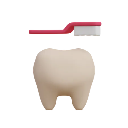 Salud dental  3D Illustration