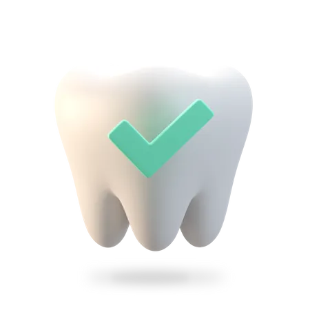 Salud dental  3D Illustration