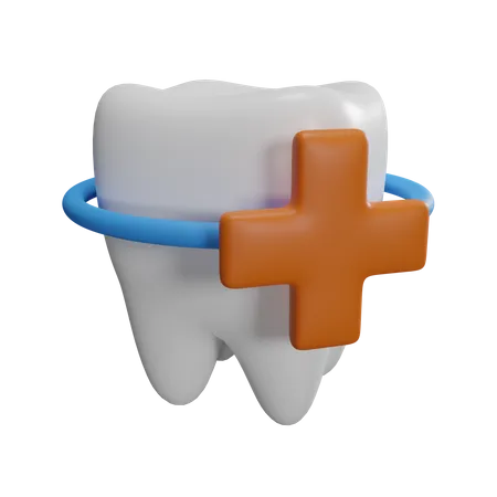 Salud dental  3D Icon