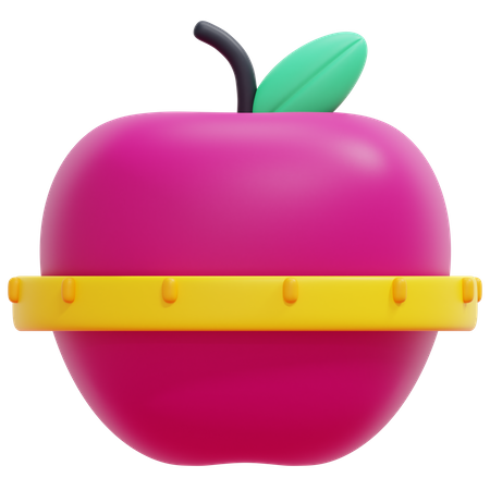 Saludable  3D Icon