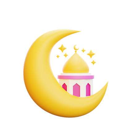 Saludo de Ramadán  3D Icon