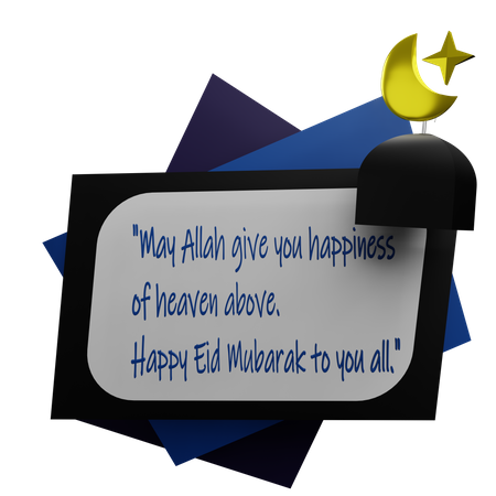 Salutation du Ramadan  3D Icon