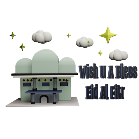 Salutation du Ramadan  3D Icon