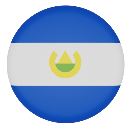 El Salvador  3D Icon