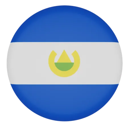 El Salvador  3D Icon