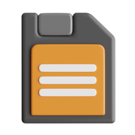 Salvar  3D Icon
