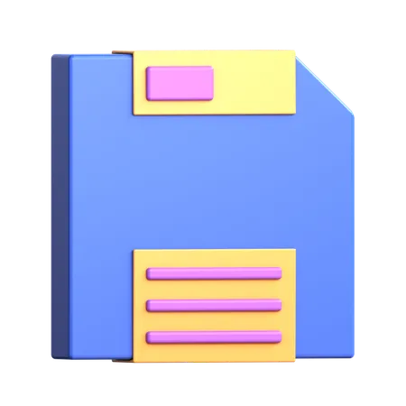 Salvar  3D Icon