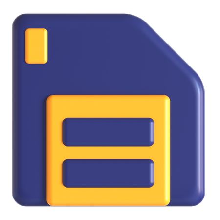 Salvar  3D Icon