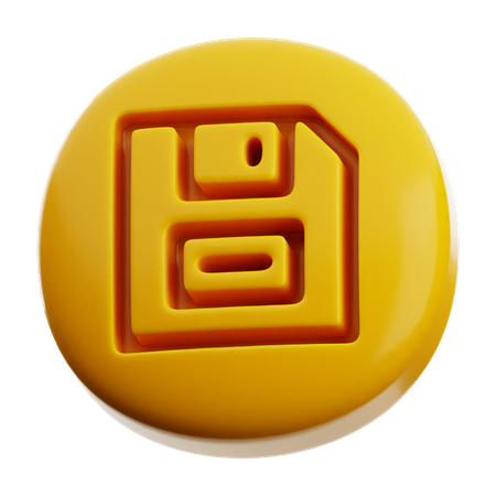 Salvar  3D Icon