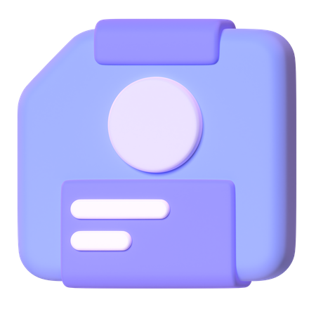 Salvar  3D Icon