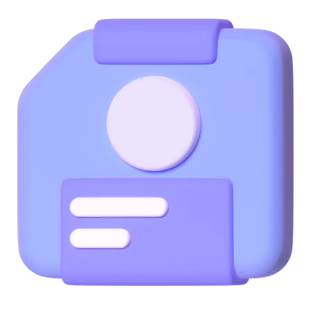 Salvar  3D Icon