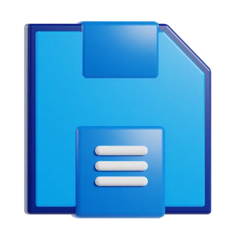 Salvar  3D Icon