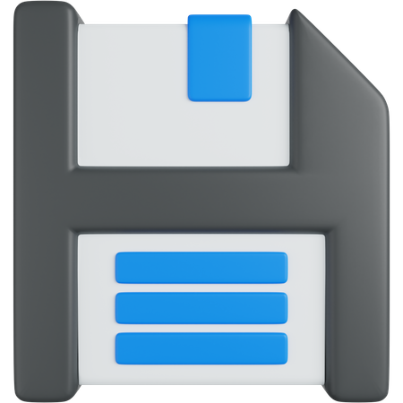 Salvar  3D Icon