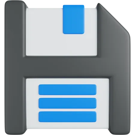 Salvar  3D Icon