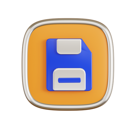 Salvar  3D Icon