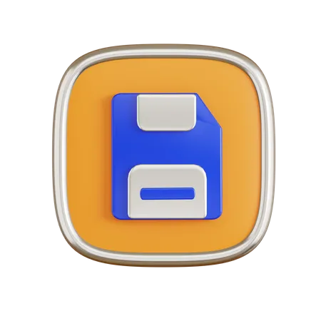 Salvar  3D Icon