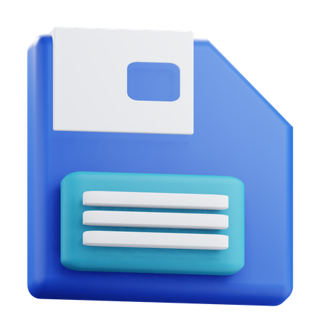 Salvar  3D Icon