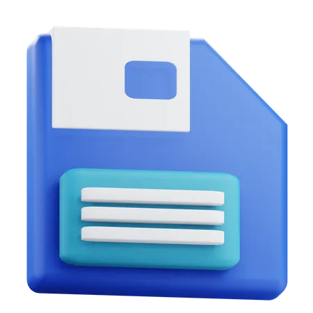 Salvar  3D Icon