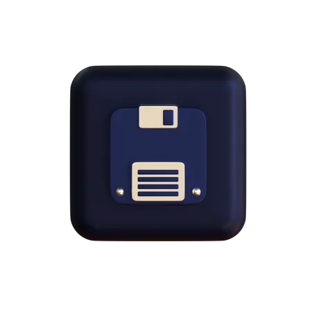 Salvar  3D Icon