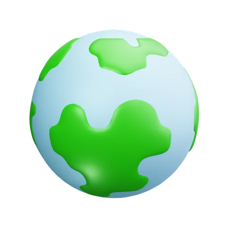 Salvar la Tierra  3D Icon