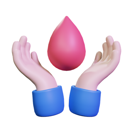 Salvar sangre  3D Icon