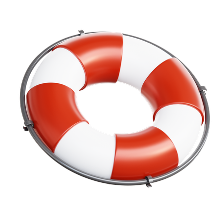 Boya salvavidas  3D Icon