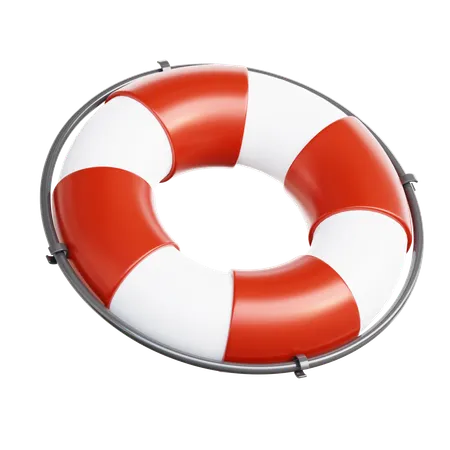 Boya salvavidas  3D Icon
