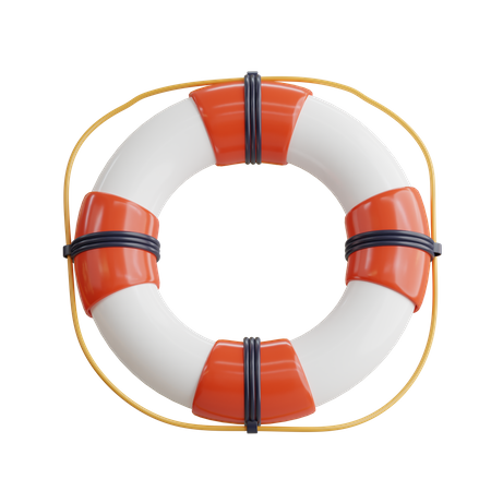 Boya salvavidas  3D Icon