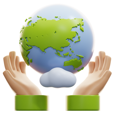 Salve a Terra  3D Icon