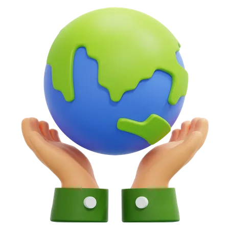 Salve a Terra  3D Icon