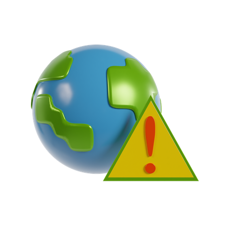 Salve a terra  3D Icon