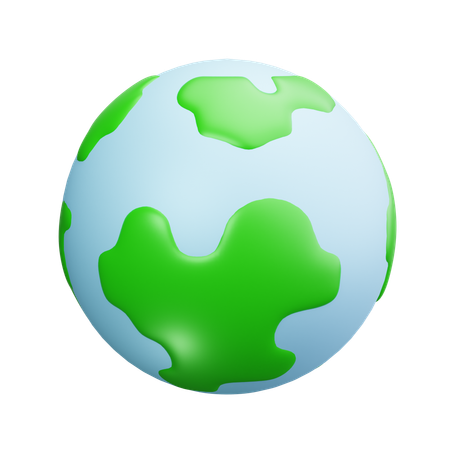 Salve a terra  3D Icon