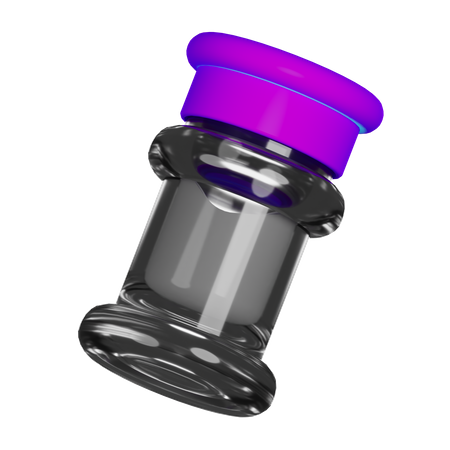 Salzglasflasche  3D Icon