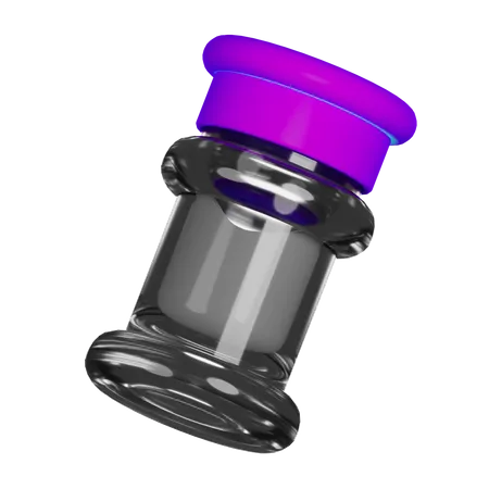 Salzglasflasche  3D Icon