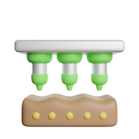 Sämaschine  3D Icon