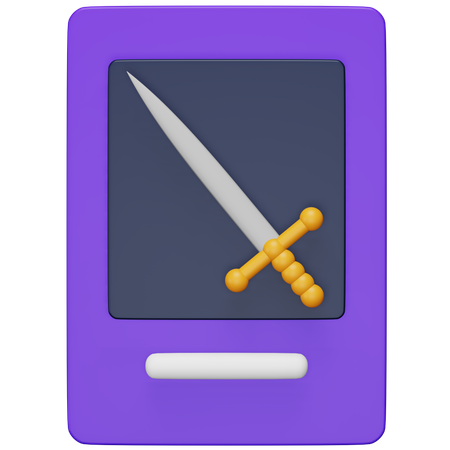 Sammelkarte  3D Icon