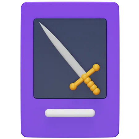 Sammelkarte  3D Icon