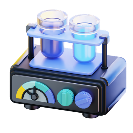 Sample Machine  3D Icon