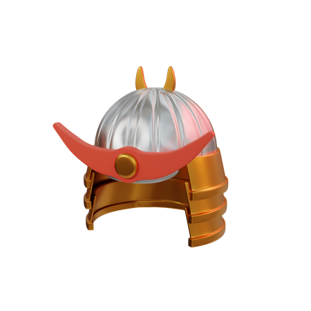 Samurai Hat  3D Icon