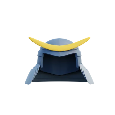 Samurai Hat  3D Illustration