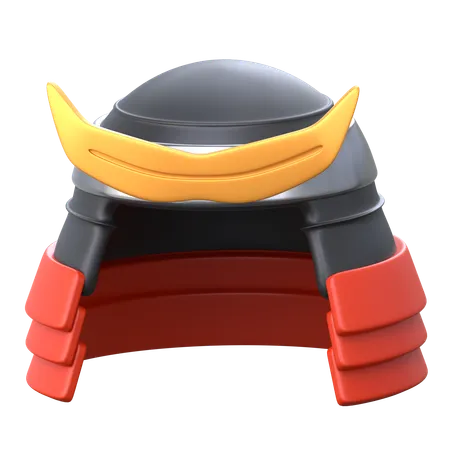 Samurai Helmet 3 D Ninja Icon 3D Icon