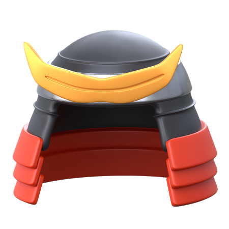 Samurai Helmet  3D Icon