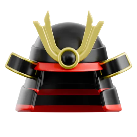 Samurai-Hut  3D Icon